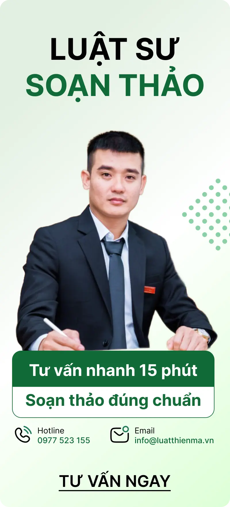 Banner tư vấn pháp luật từ Luật Thiên Mã